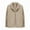 Khaki, variant on Women'S Faux Suede Blazer Jacket Notched Lapel Single Breasted Faux Suede Leather Suit Jacket Khaki XXL