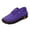 Dark Purple, variant on Mostsola Sneakers for Women Non-Slip Walking Shoes Slip on Loafers Soft Lightweight Driving Shoes