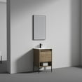 thumbnail image 6 of 20" Freestanding Bathroom Vanity with Sink & Mirror - Classic Oak, 6 of 17