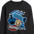 thumbnail image 3 of Marvel Black Panther - Wakanda Forever Stickers - Men's Long Sleeve Graphic T-Shirt, 3 of 5