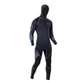 thumbnail image 1 of Traje de neopreno con capucha para hombre, protector con alta, con cremallera frontal, portátil, 3 mm completo Gris XXXL kusrkot Traje de neopreno con capucha, 1 of 2