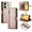 Pink, variant on GANGXUN flip leather case for Xiaomi Poco M6- Long and short straps,wallet design
