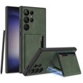 thumbnail image 1 of Case for Samsung Galaxy S24 Ultra 5G Wallet Cover with Card Holder Stand Magnetic PU Leather Case, 1 of 5