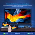 thumbnail image 2 of Smart TV Box X98h Android 12 Allwinner H618 Bluetooth 5.0 Wifi 2.4g 5g 4k Media Player Set top Box EU Plug 4+32GB, 2 of 4