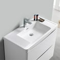 thumbnail image 3 of Fresca Tuscany 32" Glossy White Free Standing Modern Bathroom Vanity with Medicine Cabinet, 3 of 8