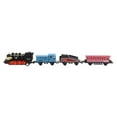 thumbnail image 4 of XYCCA Classical Alloy Plastic Simulated Steam Train Pull back Model Kid Child Toy Gift (Black)-0824, 4 of 5