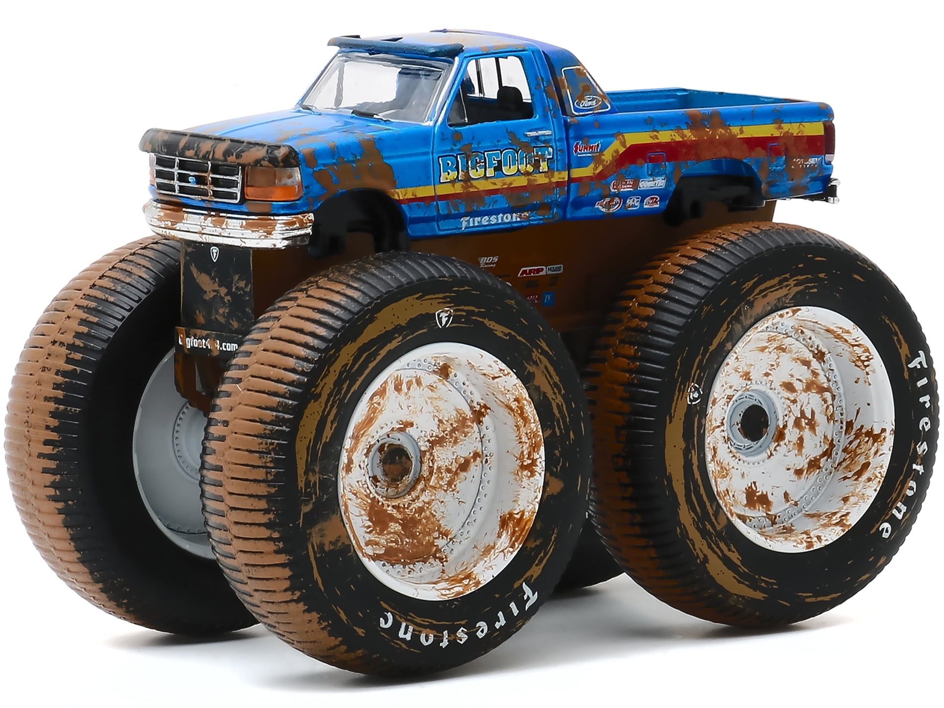 GreenLight　1996 FORD F-250 BIGFOOT #5 Bigfoot #5 - 1996 Ford F-250 Monster Truck (Dirty Version