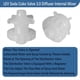 thumbnail image 5 of 4 Piezas LEV Válvula de Coque de Soda 3.0 Difusor Mezclador Interno, para Conjunto de Válvula de Reparación de Reemplazo de Máquina de 28368, 5 of 5