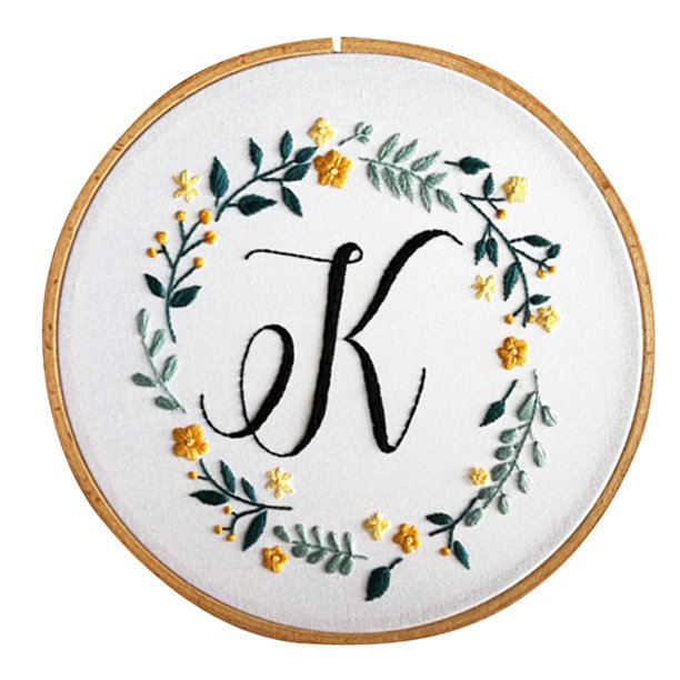 Kit de bordado de tela DIY de flores tridimensionales, regalo para principiantes, costura floral, decoración del hogar, punto de cruz Kearding JJ25447-07
