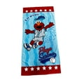 thumbnail image 2 of Sesame Street Elmo All Stars 100% Cotton Kids Beach Towel, 2 of 4