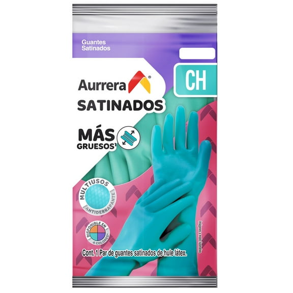 Guantes Multiusos Aurrera satinado Ch