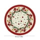 thumbnail image 3 of Mantel individual redondo de muñeco de nieve navideño | Decoración navideña | Mantel individual aislante y resistente al calor | Lino sintético | Redondo de 35,5 cm | Decoración para cenas navideñas, 3 of 5