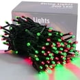thumbnail image 1 of Cadena de luces para el hogar, 20 m, 200 LED, rojo y verde, 110 V, 1 of 7