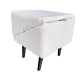 thumbnail image 3 of Almencla Dog Stair Ladder Stool Foldable Dog Ramp for Cars Older Animals Pet Supplies Beige, 3 of 8