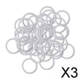 thumbnail image 1 of DYNWAVECA 2x50 Pieces Saw Blade Bushing Set Bore Bushes Carving Disc Spacer Conversion Gasket Adapter Reducing Rings for Cutting Woodworking Tools , As 3 Pcs, 1 of 8