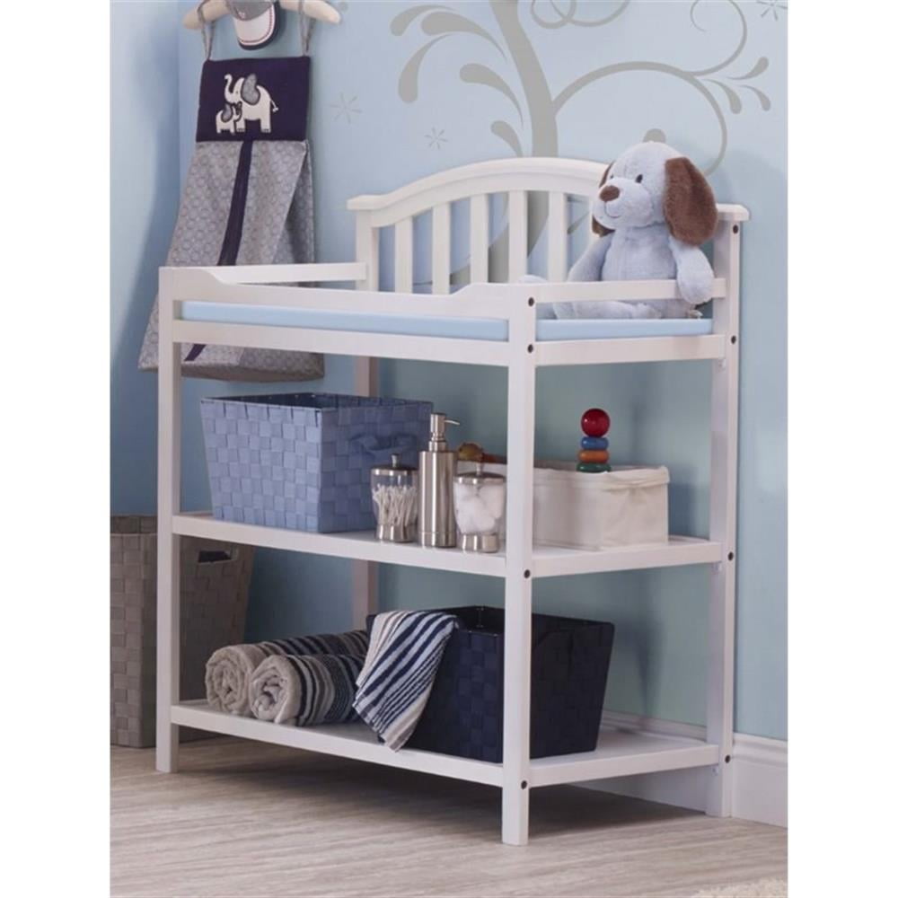 Sorelle Furniture Sorelle Berkley Wood Dressing Table White White Finish