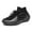 Black, variant on Women's Retro Sneakers Lightweight Walking Casual Comfortable Art Painted Travel Shoes Lightweight Breathable Soft Cushioning Shoes Basic Streetwear Daily