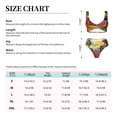 thumbnail image 4 of Kdxio Beautiful African Woman Print Women's 2 Piece High Waisted Wrap Spaghetti Strap Summer Swimsuit Bikini Set-Small, 4 of 7