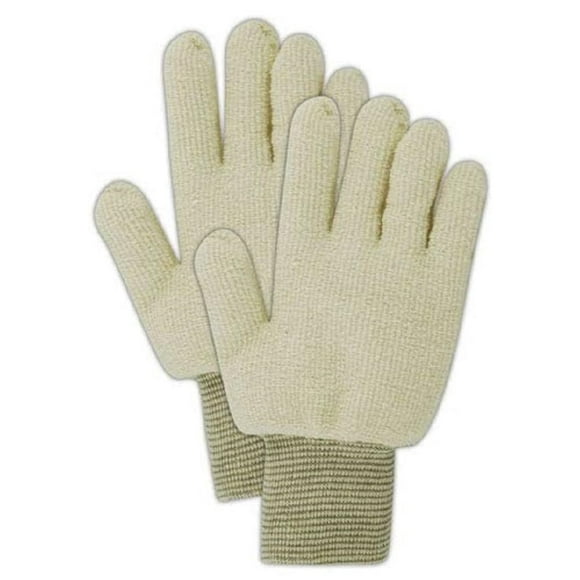 MAGID PT930R Terry Master Loops-Out Heavyweight Terrycloth Gloves Jumbo (Fits X-Large) Natural XL (Pack of 12)