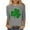#3-Gray, variant on Patlollav Womens St. Patrick's Day T-shirt 3/4 Sleeve Blouse Round Neck Casual Tops