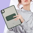 thumbnail image 5 of Case for iPad Pro 12.9" 2022/2018/2020/2021, with Built-in Kickstand Shockproof Rugged Skin-Feel Cover, Slim Military Grade Drop Protection Cover for iPad Pro 12.9" 2022/2018/2020/2021, Green, 5 of 7