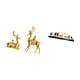 thumbnail image 5 of Figuras De Ciervos, Esculturas De Renos, Alces, Adornos De Escritorio Coleccionables, Estatuas Decorativas Para Estantes, Escritorios, Regalos De Cumpleaños, Decoración De Pared, Esculturas, 5 of 8
