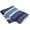 Slate Blue/Charcoal/White, variant on La Montana 6 Pack Heavyweight Mexican Blankets for Yoga, 77" x 52", Charcoal/Silver/White