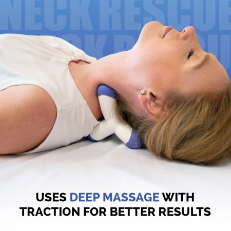 Small Neck Massager for Pain Relief, Pressure Point Massager, Occipital Release Tool, Trigger Point, Headache Relief,Designed for Women to Release Tension in the Hard-to-Reach Muscles Where Pain Hides