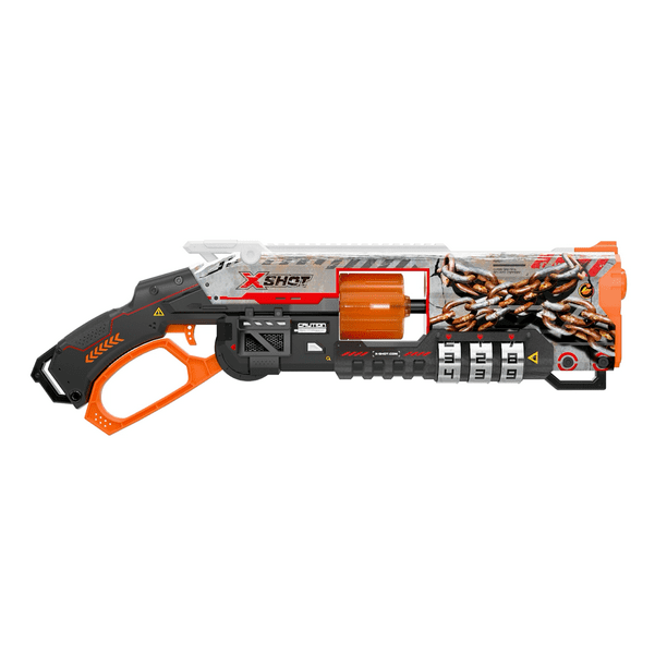XSHOT Skins Lock Blaster - Outdoor Foam Activity Center Blaster