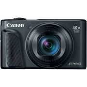 Canon PowerShot SX740 HS Digital Camera (Black) (2955C001) + 64GB Card + More (International Version)