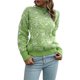 thumbnail image 1 of VISgogo, suéter de punto esponjoso para mujer, primavera, informal, estampado de estrellas, suelto, manga larga, cuello redondo, pulóver, Tops, ropa de calle VISgogo moda, 1 of 7