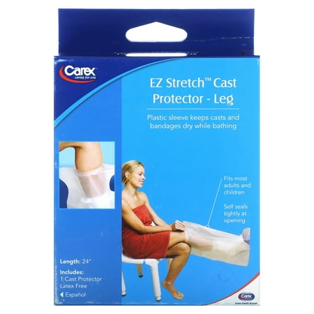 Carex Health Brands EZ Stretch Cast Protector, 0.15 Pound