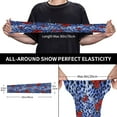 thumbnail image 4 of Bingfone Farmers Gardening Sleeves Sun Protection Arm Cooling Sleeves For Women Men With Thumb Hole - Abstract Colorful Butterflies, 4 of 8