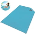 thumbnail image 1 of Manta impermeable para picnic al aire libre, alfombrilla de bolsillo plegable ligera y compacta a prueba de arena para playa/senderismo/viajes/camping/festival/eventos deportivos con estacas para bolsas Vhermosa 221252-1, 1 of 8