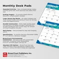 thumbnail image 5 of Large Print | 2026 17x12" Monthly Desk Pad Calendar | BrownTrout, 5 of 8