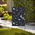 thumbnail image 4 of Wukai Galaxy2 Garden Flags Double Sided Welcome Garden Yard House Flags Outside Outdoor House (Only Flag), 4 of 8