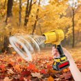 thumbnail image 3 of BKER Cordless Handheld Leaf Blower Equipped With A Rechargeable Battery Super Power Air Collector Can Blow Strong Winds In One Second And Immediately Leaves, 3 of 3