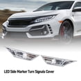 thumbnail image 3 of 1 Pair LED Side Marker Turn  Cover 34300 TE H01 Anti Scratch Left Right Side Marker Lamp Housing, 3 of 7