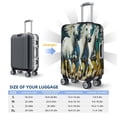 thumbnail image 4 of Fuzoiu Running horses Print Suitcase Cover,Washable Luggage Covers for Suitcase,Elastic Luggage Protector Cover,Scratch Resistant Travel Suitcase Covers-X-Large, 4 of 7