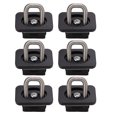 thumbnail image 2 of Tie Down Anchor, 6PCS Truck Wall Anchors 1000lbs Load Bearing Black  Replacement for   2015+ for Modification, 2 of 7
