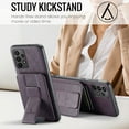 thumbnail image 5 of for Samsung Galaxy A23 5G Wallet Case with RFID Blocking Credit Card Holder,PU Leather Folio Flip Kickstand Handle Wrist Strap Shockproof Cover Women Men for Samsung Galaxy A23 5G Phone Case,Purple, 5 of 9