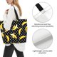 thumbnail image 3 of Fotbe Banana Bolsa Tote Estética de Lona con Estampado para Mujer - Bolsa Reutilizable de Hombro Casual para Vacaciones, Compras, Trabajo y Gimnasio, 3 of 8