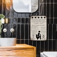 thumbnail image 4 of Funny Bathroom Signs Decor - 5 Stars Would Poop Here Again Bathroom Sign, Metal Tin Signs Vintage for Bathroom, Toilet and Farm Restroom Wall Decor Art Accessories, Cool Stuff, 8 x 12 inch, 4 of 6