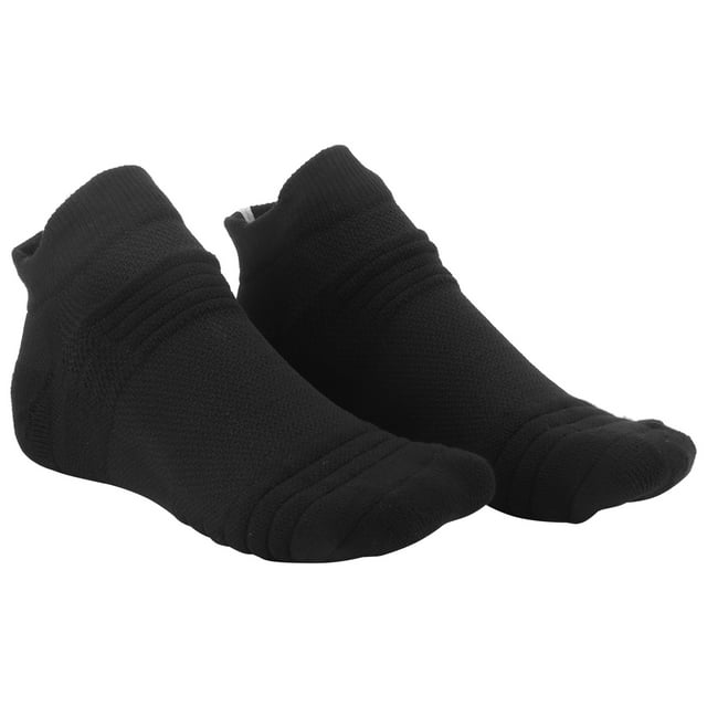 Chaussettes de Basket-Ball pour Hommes, Contractions, Respirantes pour Hommes, pour Réduire la Pression à la Cheville pour l'Exercice Blanc, Noir, Gris