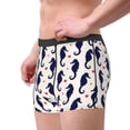 thumbnail image 4 of Fotbe Seahorses and Hearts Men’s Total Support Pouch Boxer Briefs, X-Temp Cooling, Moisture-Wicking Underwear, Regular, Long-leg and Trunk-Medium, 4 of 9