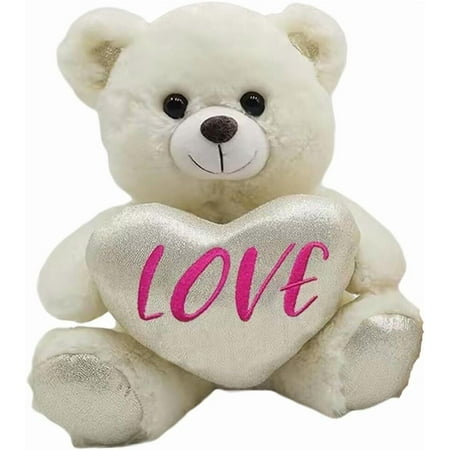 Linzy Toys, 62640 Valentine's Day "Love" Sweet Teddy Bear with Heart 10"