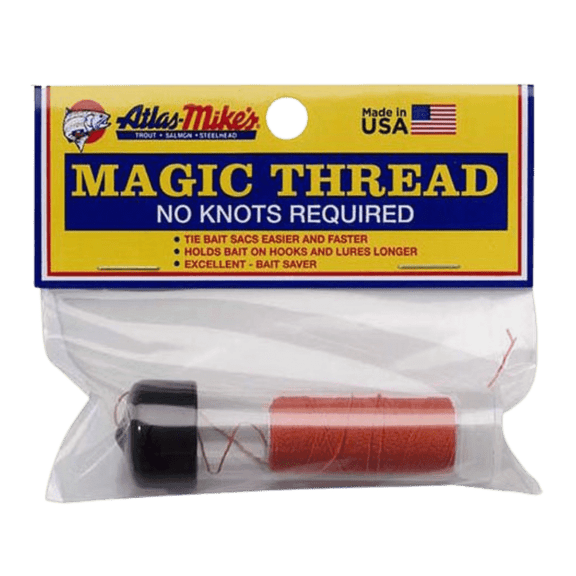 Atlas Mike's 66033 Magic Thread with Dispenser, Orange, 1 Spool/Dispenser