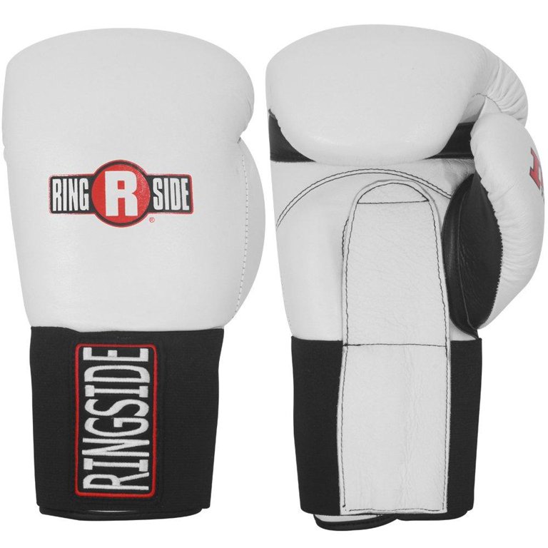 Ringside IMF Tech Hook and Loop Sparring Boxing Gloves 18 oz / Black