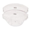 2 Pack Baby Carrier Bib Set - White