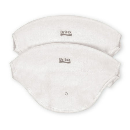 2 Pack Baby Carrier Bib Set - White